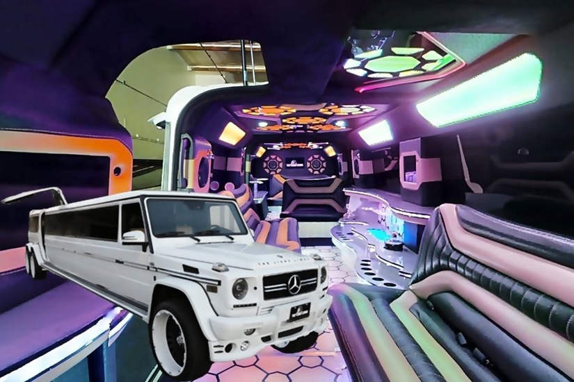 Mercedes Benz G Wagon Limo